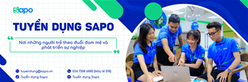 Công ty cổ phần công nghệ SAPO tuyển dụng