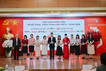 KHOA KẾ TOÁN – TÀI CHÍNH THAM GIA HỘI THẢO KHOA HỌC QUỐC GIA VCAA 2026