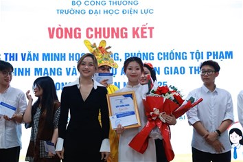 CHÚC MỪNG ĐỘI THI CỦA KHOA KẾ TOÁN – TÀI CHÍNH ĐÃ XUẤT SẮC GIÀNH GIẢI BA CUỘC THI “VĂN MINH HỌC ĐƯỜNG, PHÒNG CHỐNG TỘI PHẠM AN NINH MẠNG VÀ TRẬT TỰ AN TOÀN GIAO THÔNG CHO SINH VIÊN”