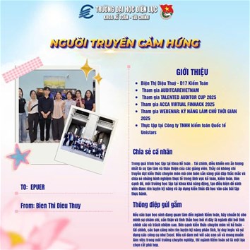 Người truyền cảm hứng #05
