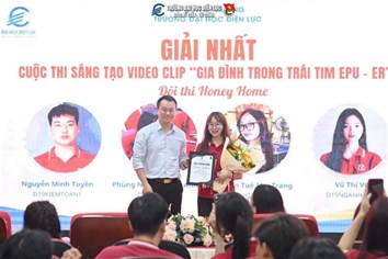 KHOA KẾ TOÁN - TÀI CHÍNH] CHÚC MỪNG CÁC ĐỘI THI ĐẠT GIẢI TẠI CUỘC THI “GIA ĐÌNH TRONG TRÁI TIM EPU-ER