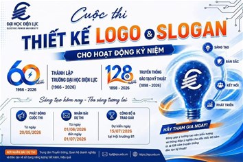 CUỘC THI THIẾT KẾ LOGO VÀ SLOGAN 60 NĂM EPU – MỘT DẤU ẤN, TRIỆU NIỀM TỰ HÀO