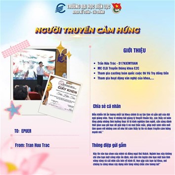 Người truyền cảm hứng #04